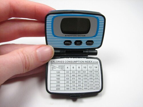 Pedometer take-apart