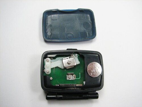 Pedometer take-apart