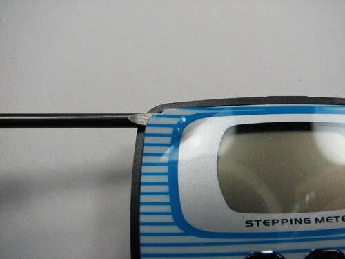 Pedometer take-apart