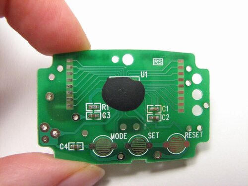 Pedometer take-apart