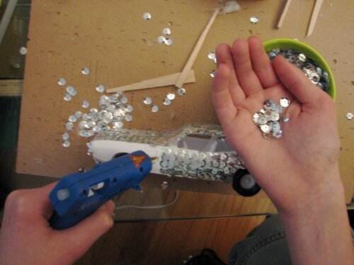 Miniature Art Cars - adding art