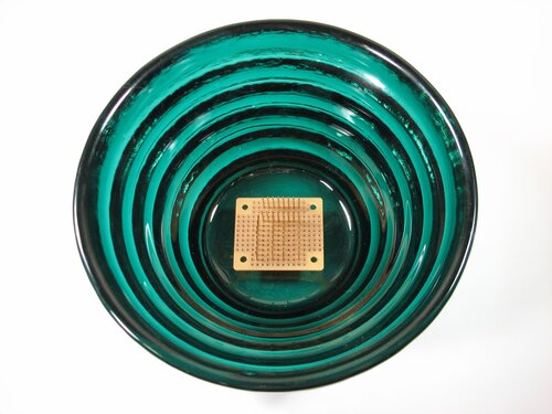 Wire Wrap Frog - frog in bowl