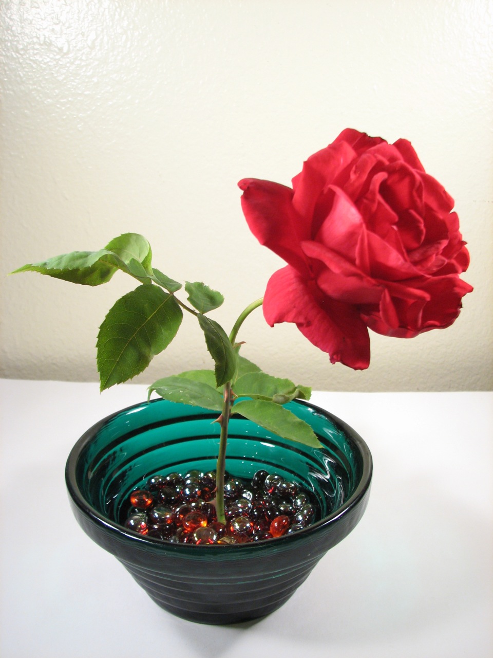 Wire Wrap Frog - Bonsai Rose