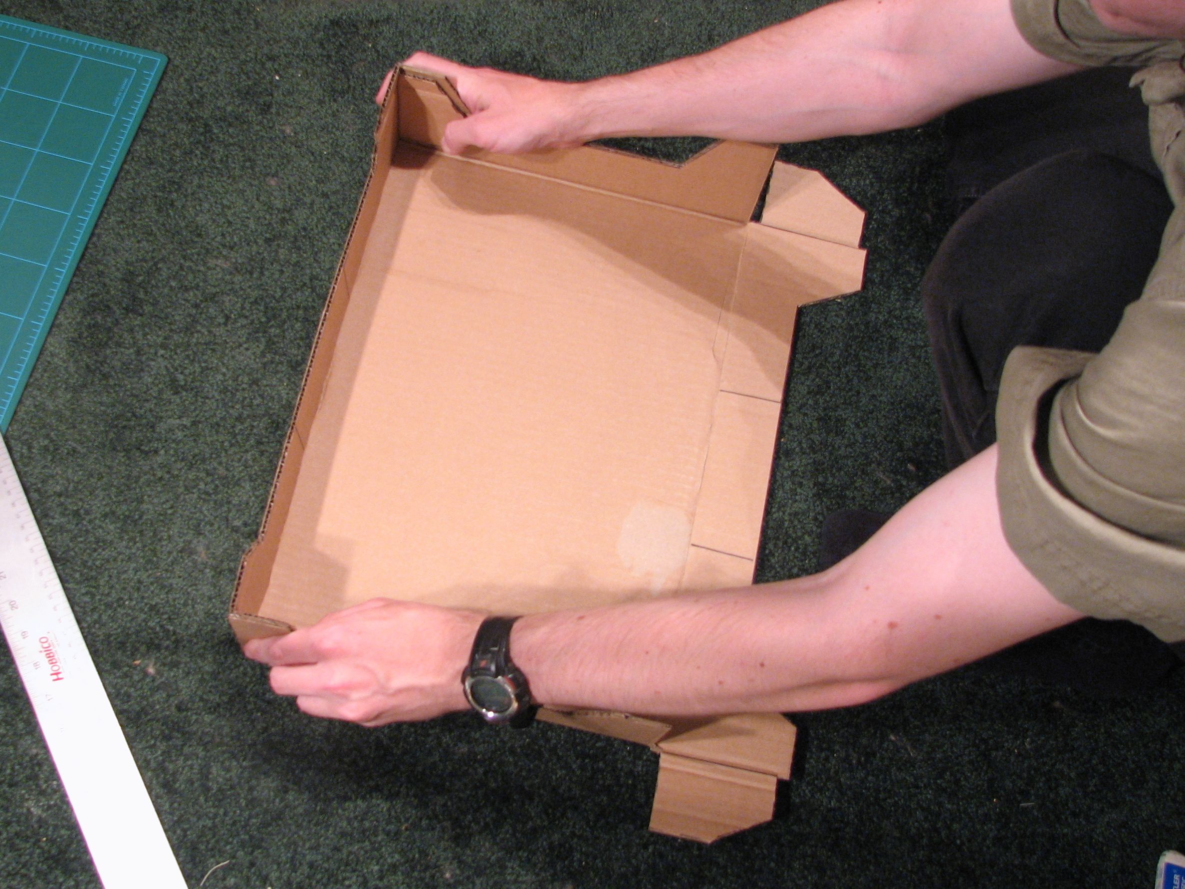 Test fit before gluing