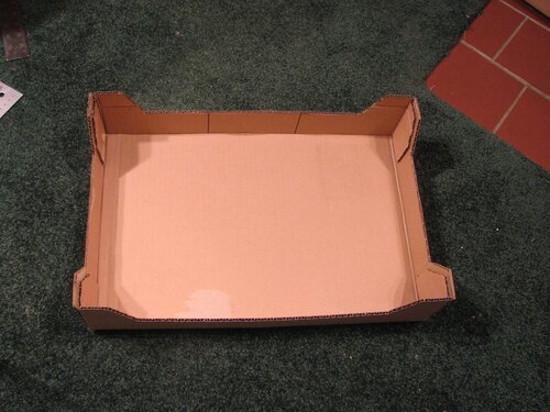 Finished base-- just add cat.