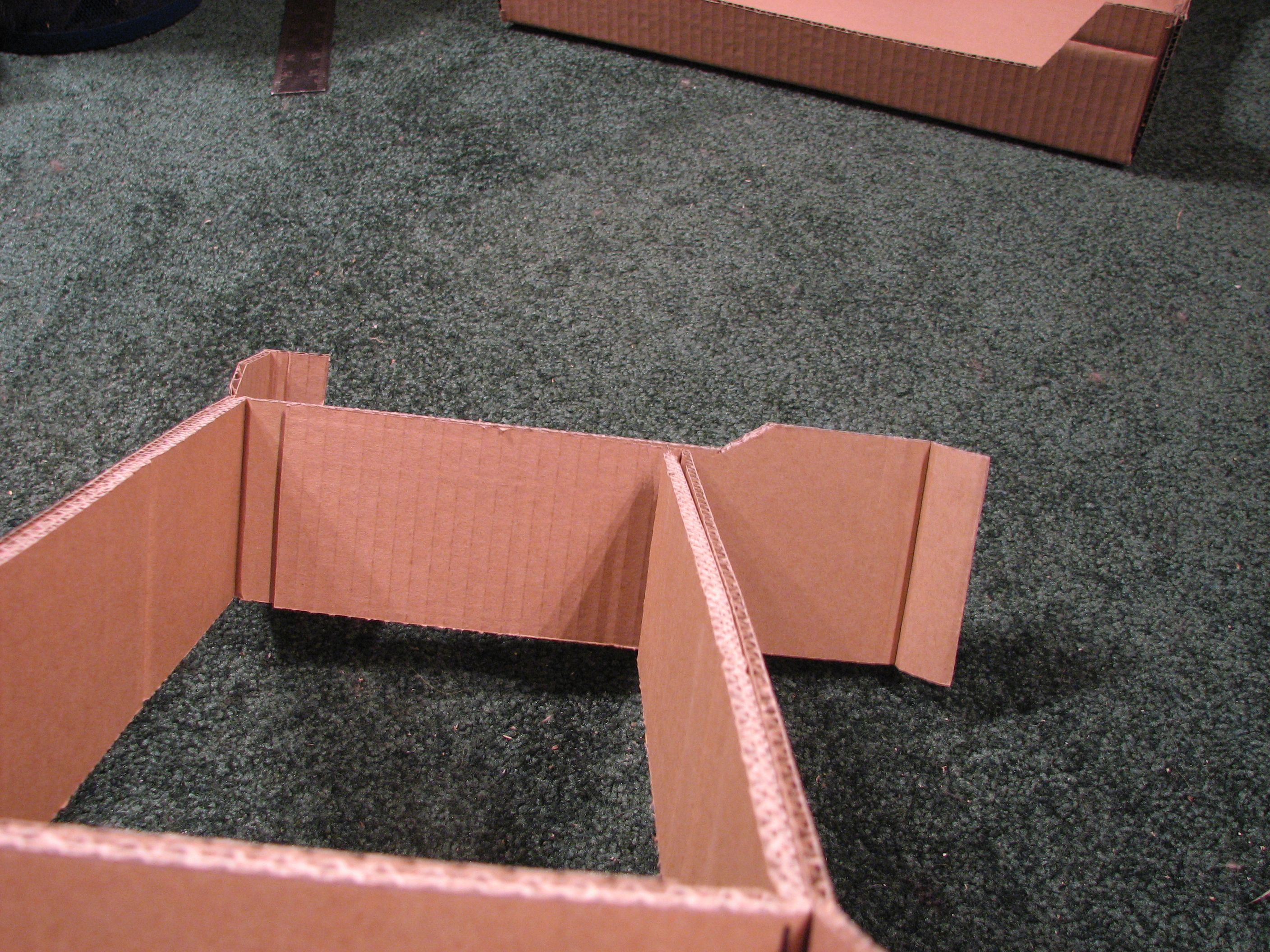 Detail of bottom braces