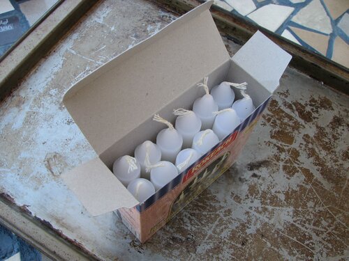 Candles by the dozen