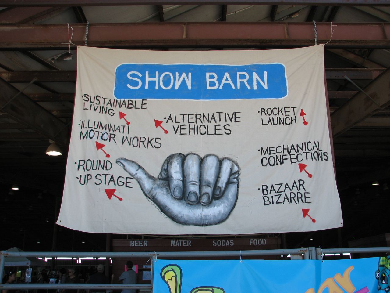 lovely sign for the show barn