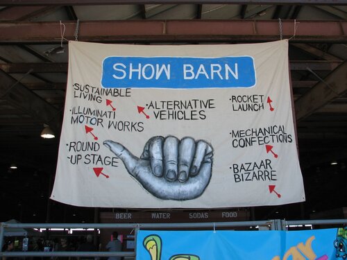 lovely sign for the show barn