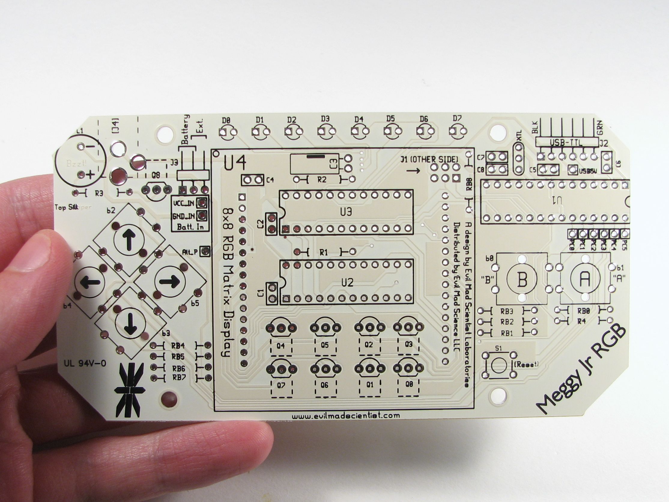 Meggy Jr PCB