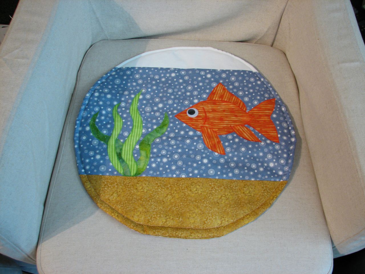 Fishbowl cat quilt28