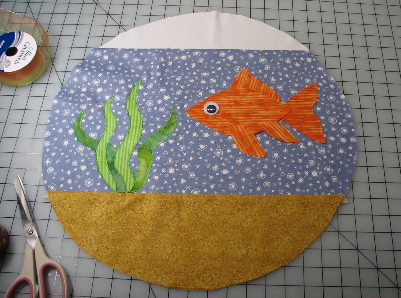 Fishbowl cat quilt15