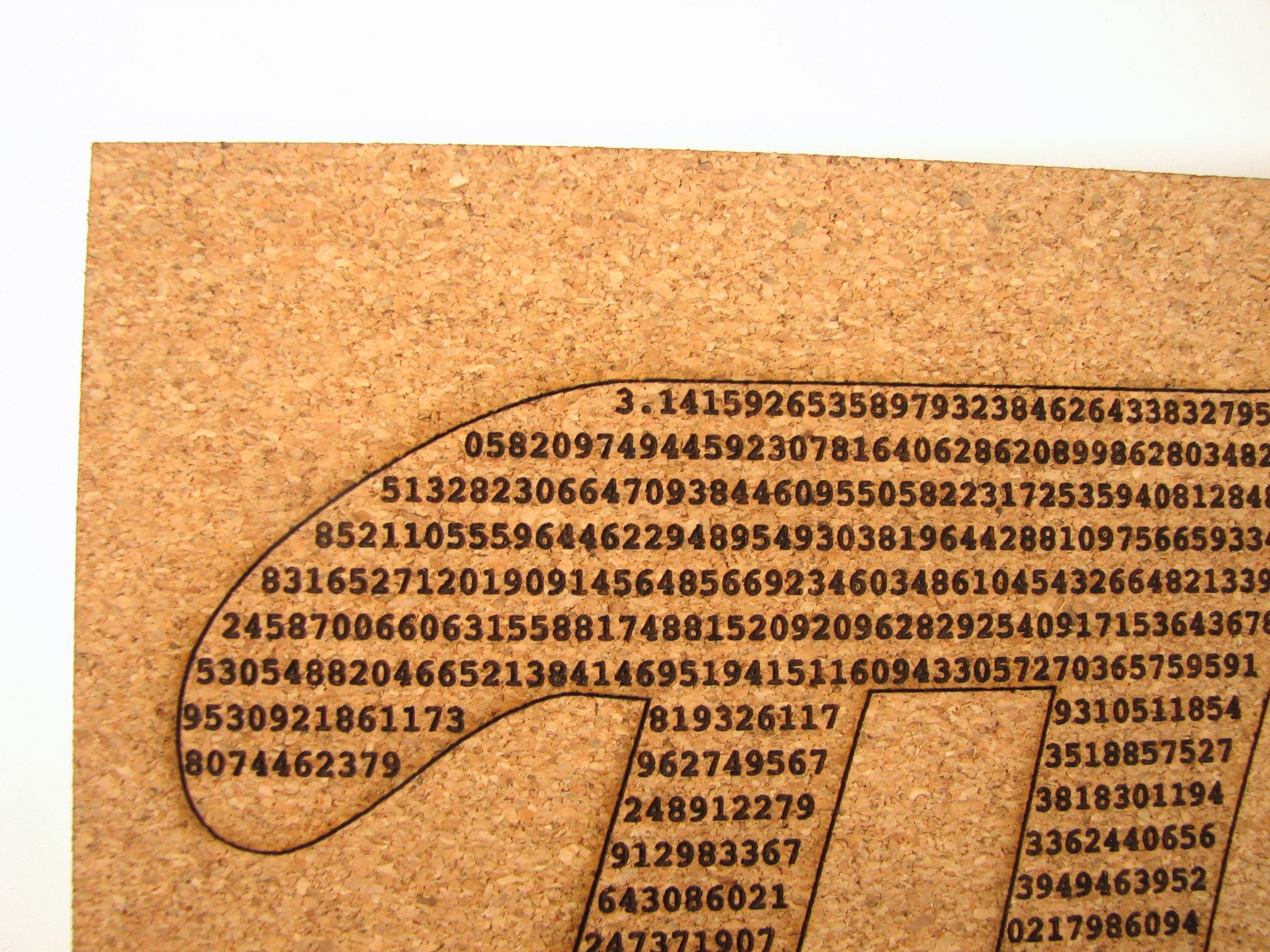 Pi (squared) trivet - 5