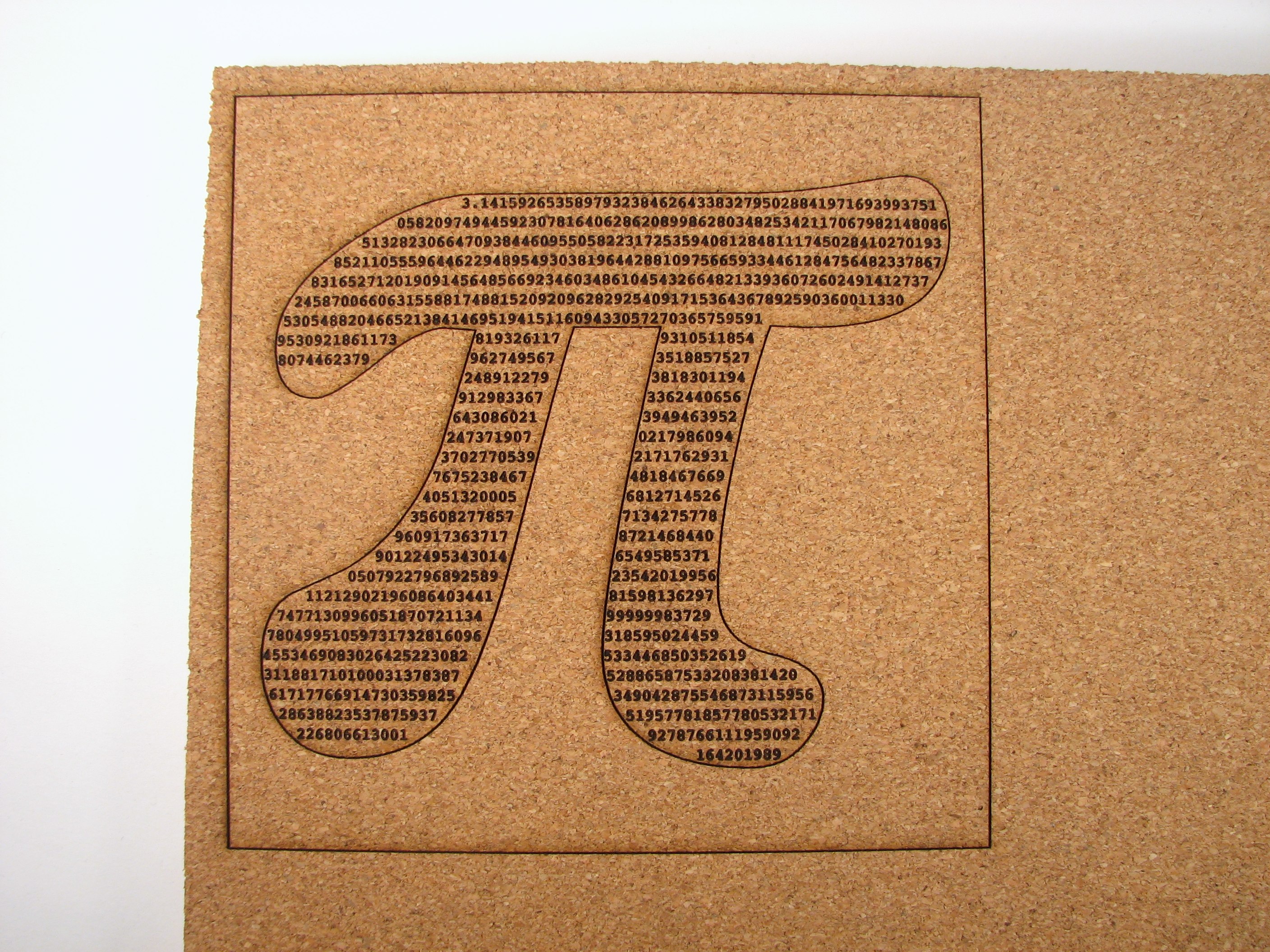 Pi (squared) trivet - 1
