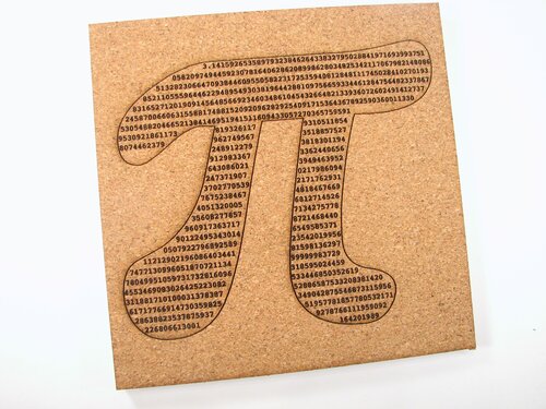 Pi (squared) trivet - 4