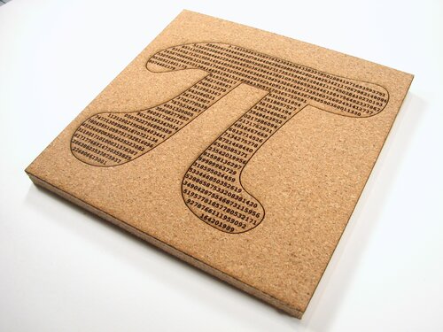 Pi (squared) trivet - 9