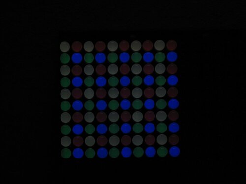 Photographing LEDs