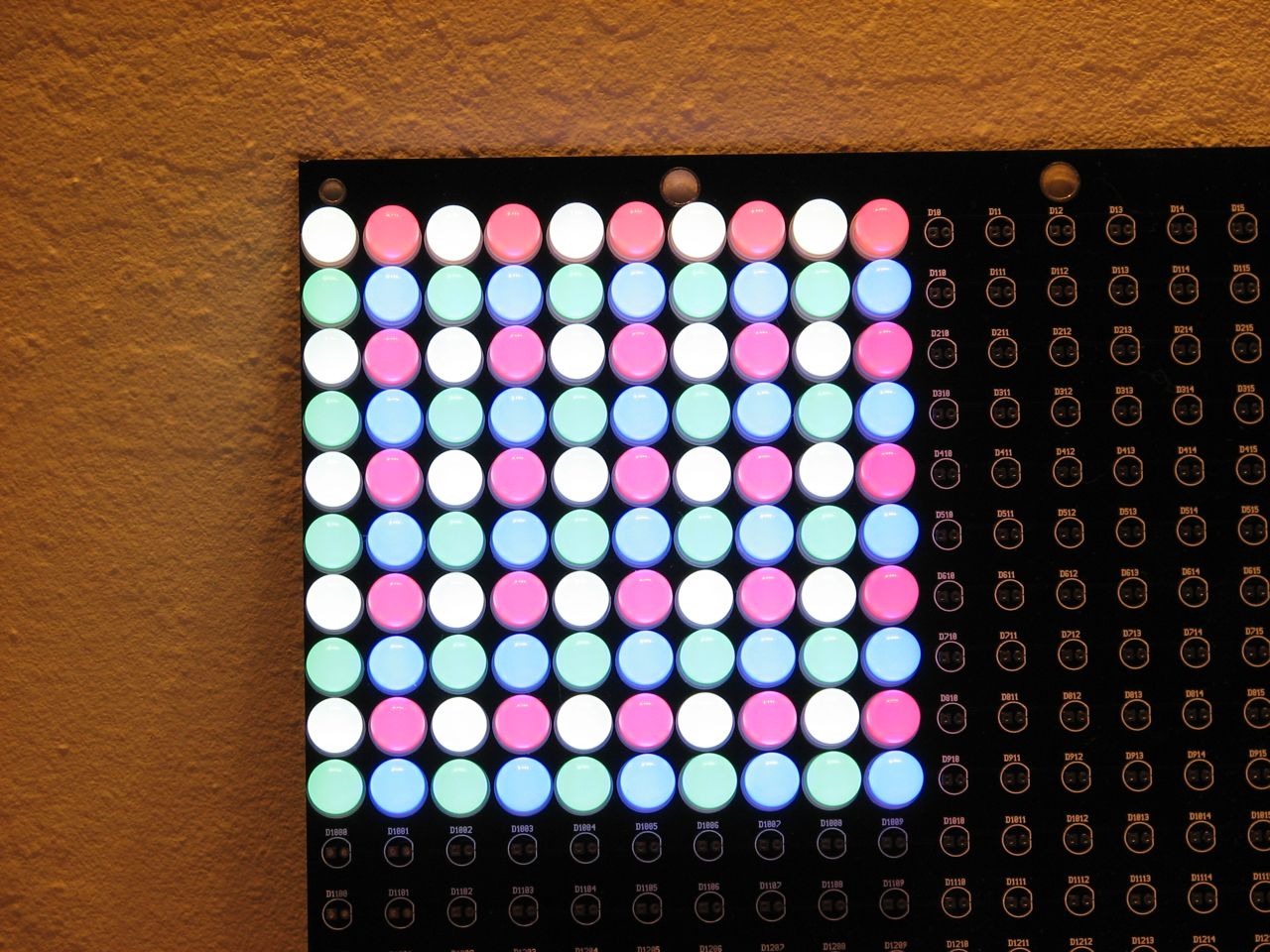 Photographing LEDs