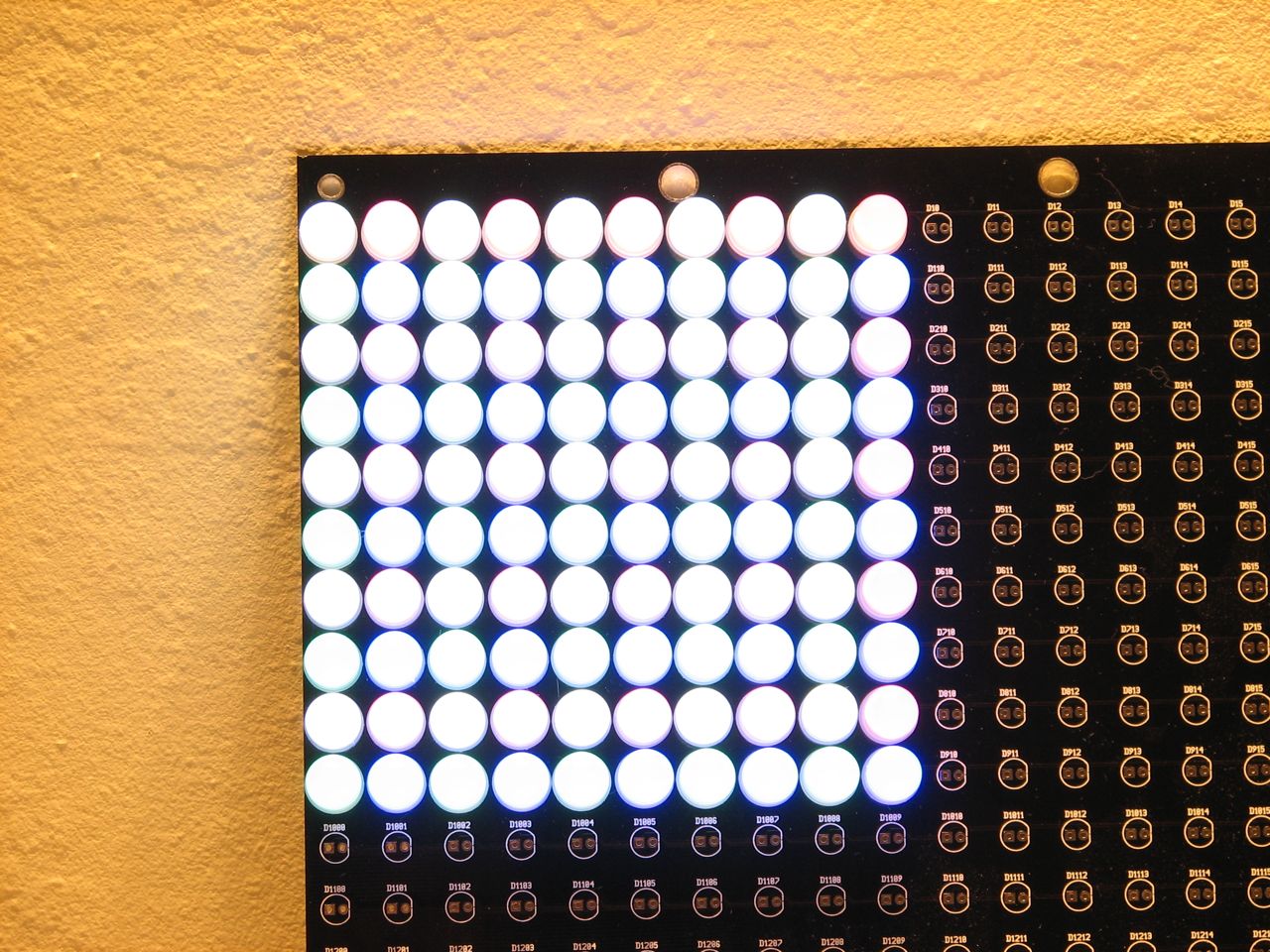 Photographing LEDs