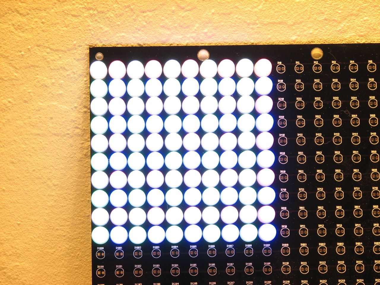 Photographing LEDs