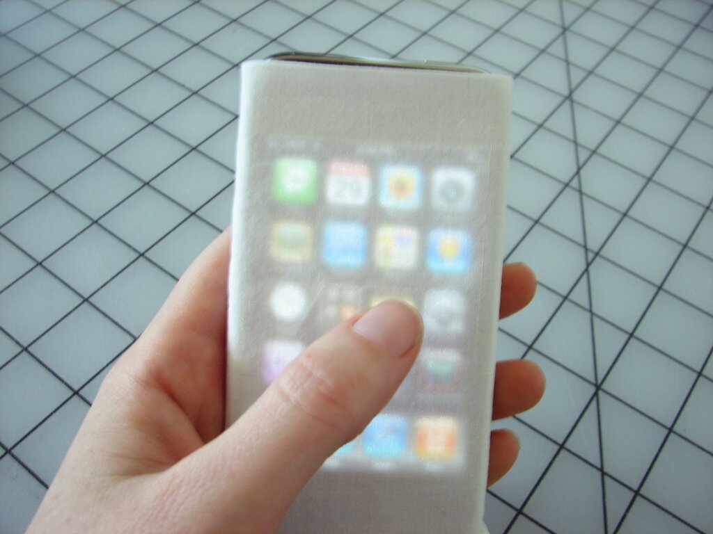 no-sew iPhone cozy14