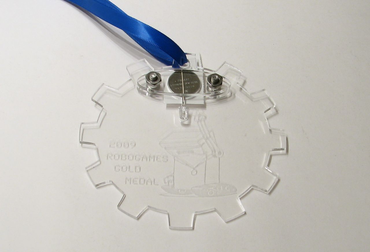 Robogames award prototype