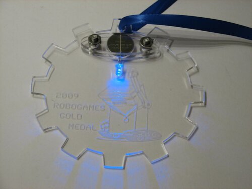 Robogames award prototype-assembled & on