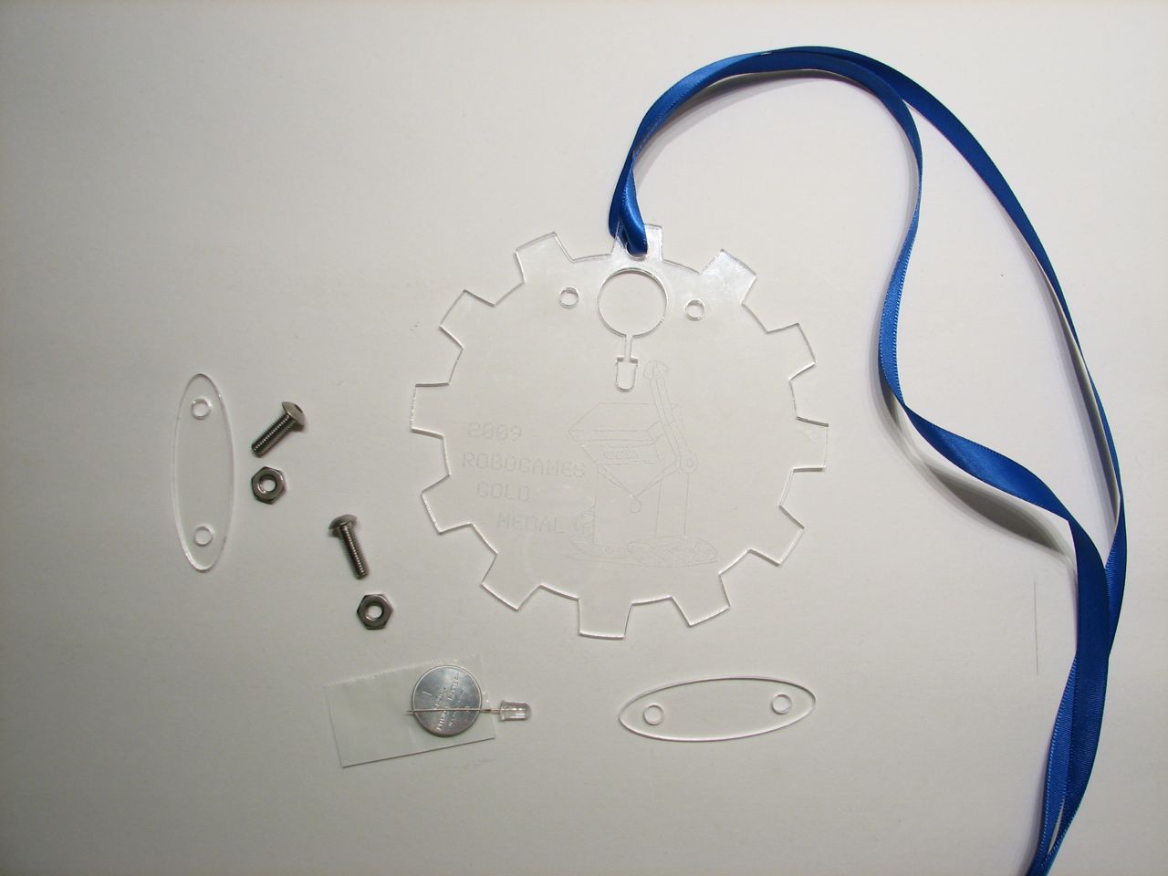 RoboGames prototype award components