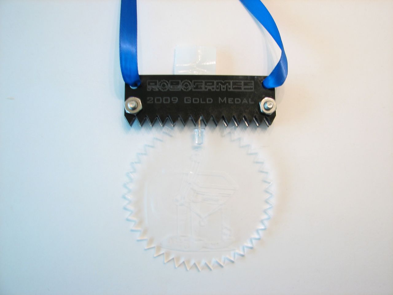 RoboGames Award Prototype (with rack)