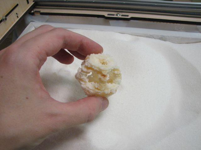 The first object printd on the CF6k