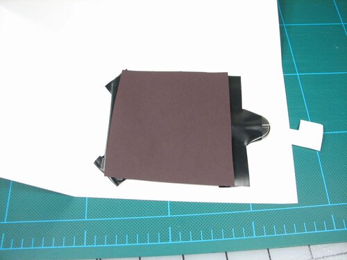 black construction paper