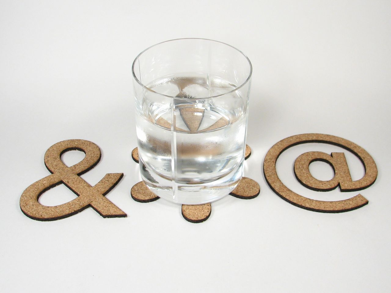 Cork coasters
