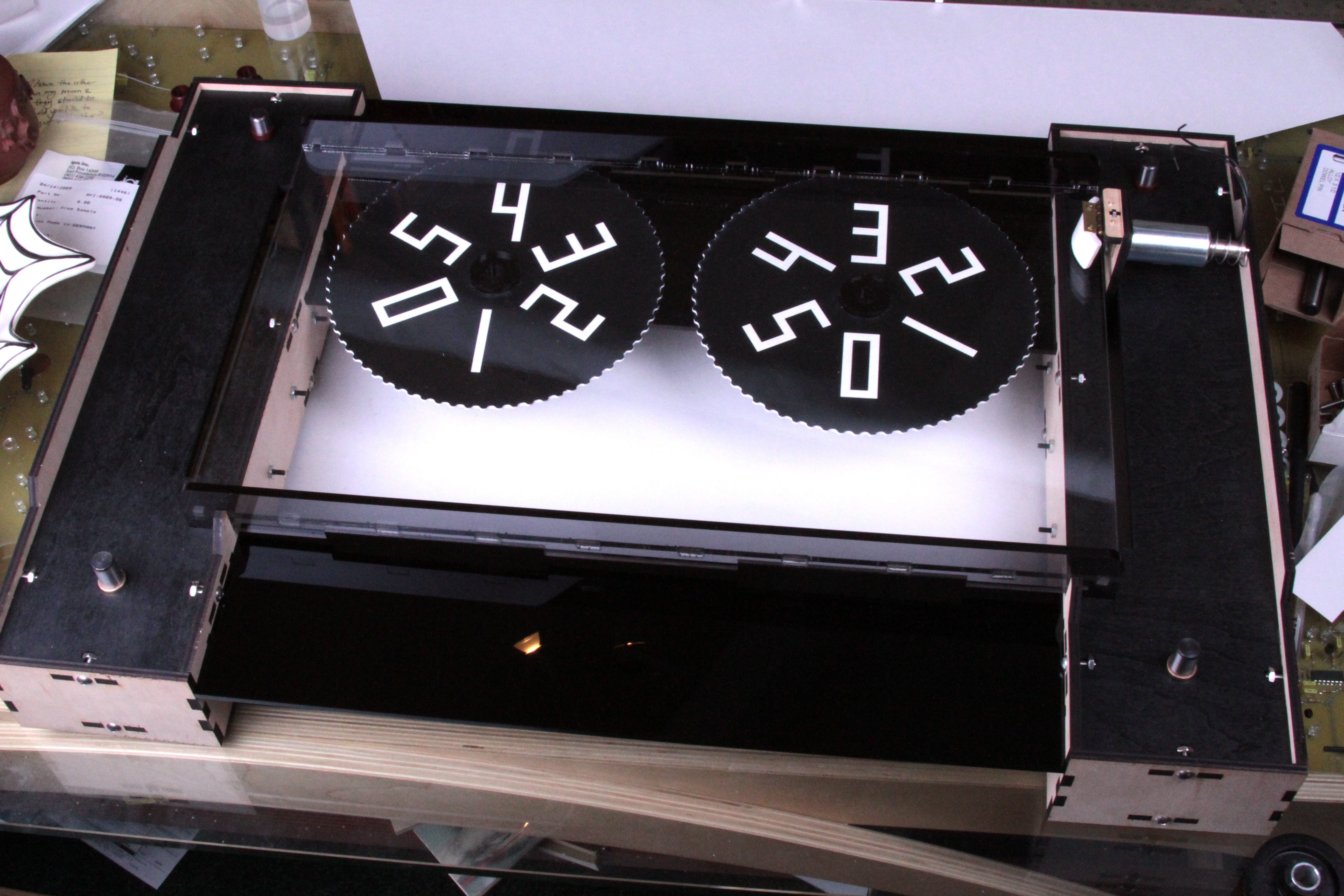 Testing score wheels