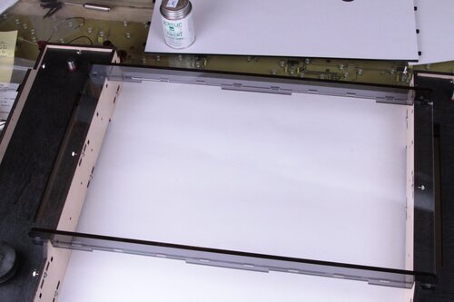 Clear playfield in place