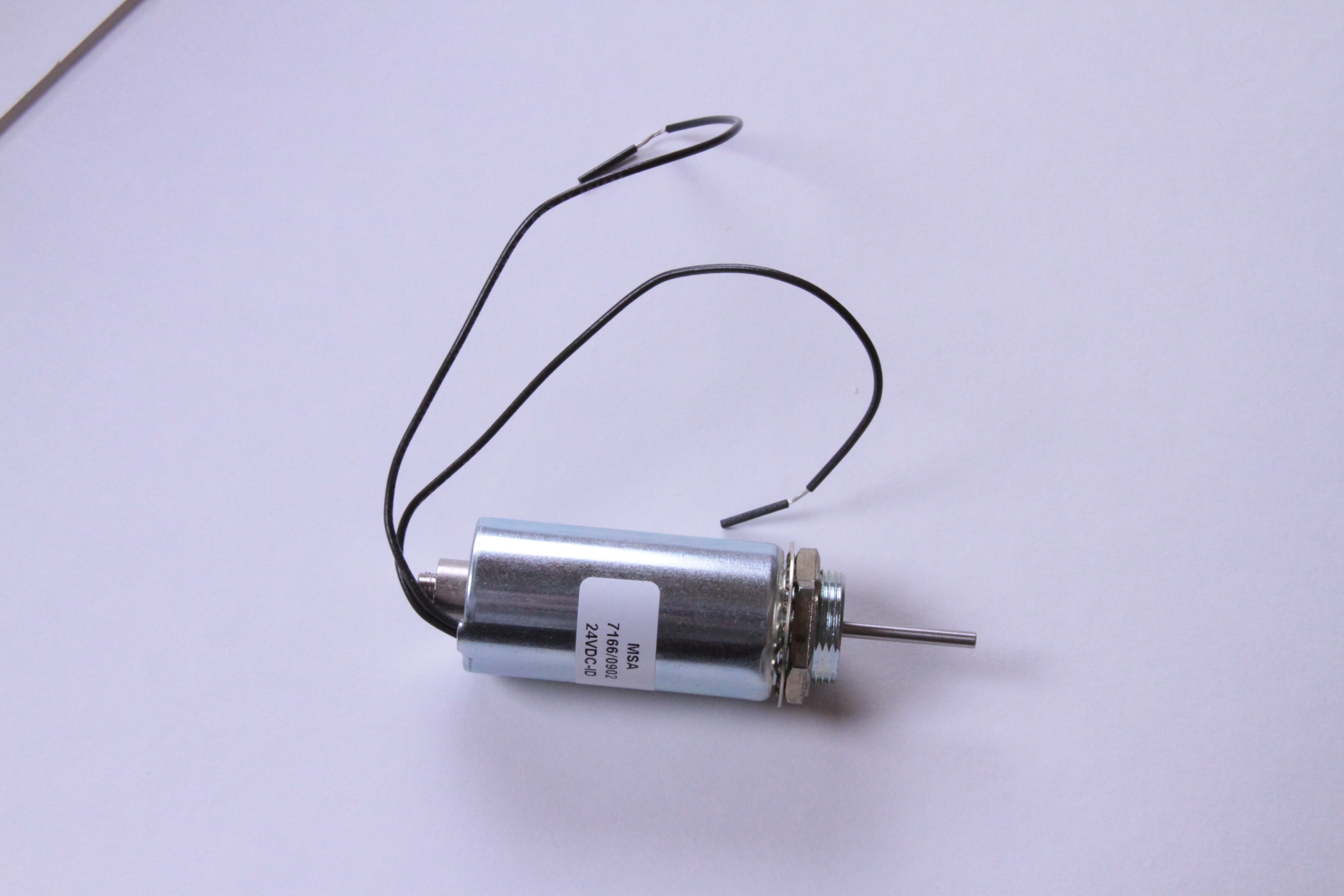 24 V, 1.5 A push solenoid
