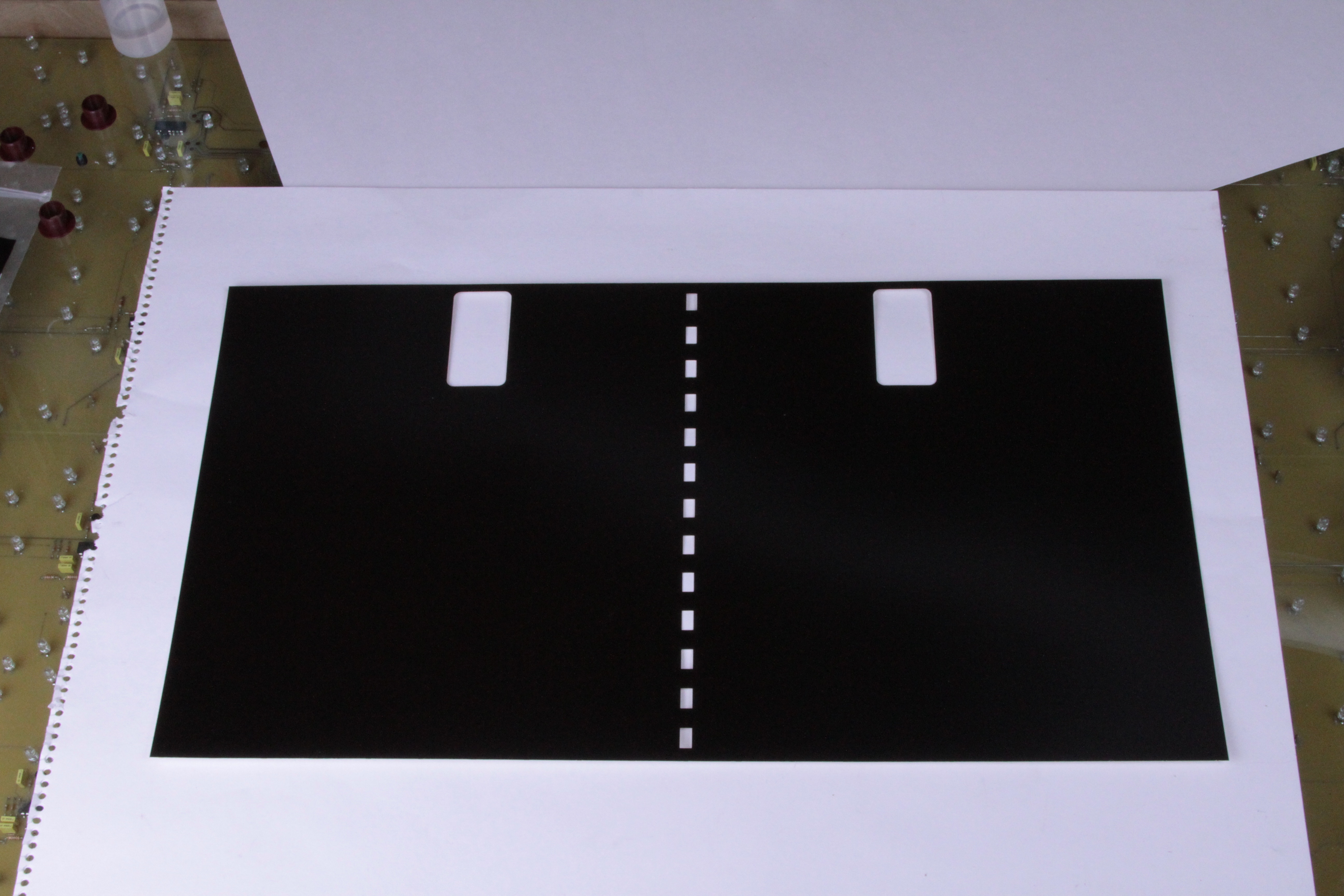 Playfield: Paper cutout