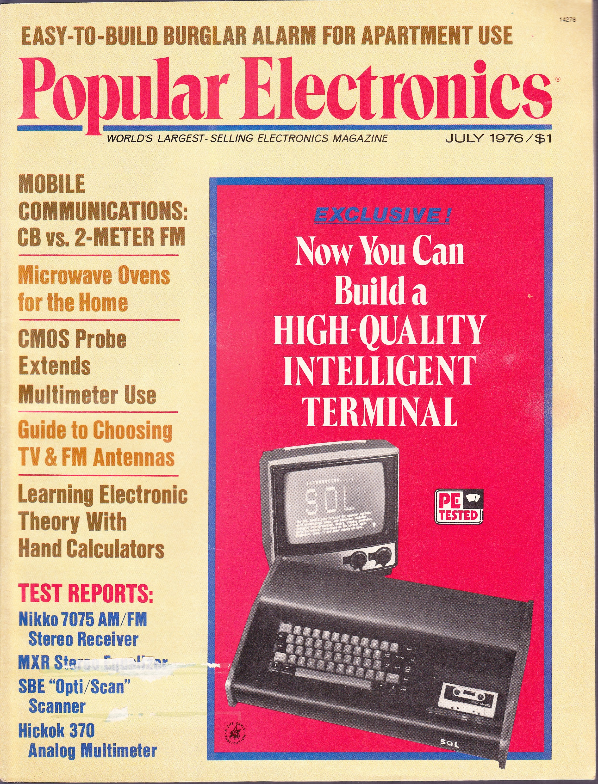 Popular Electronics, July 1976