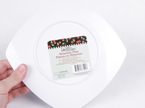 Melamine plate