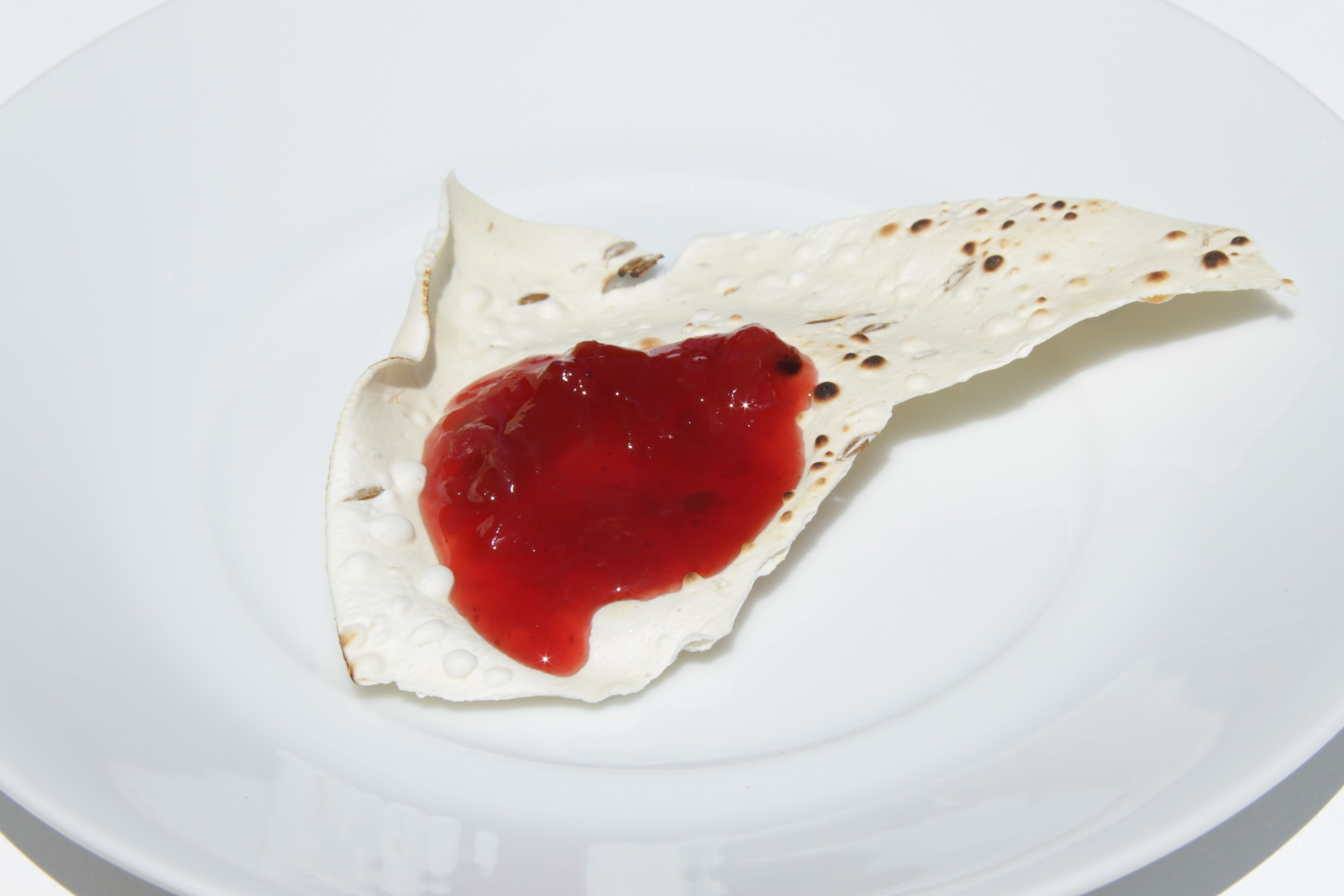 Plum Chutney (on Pappadum)