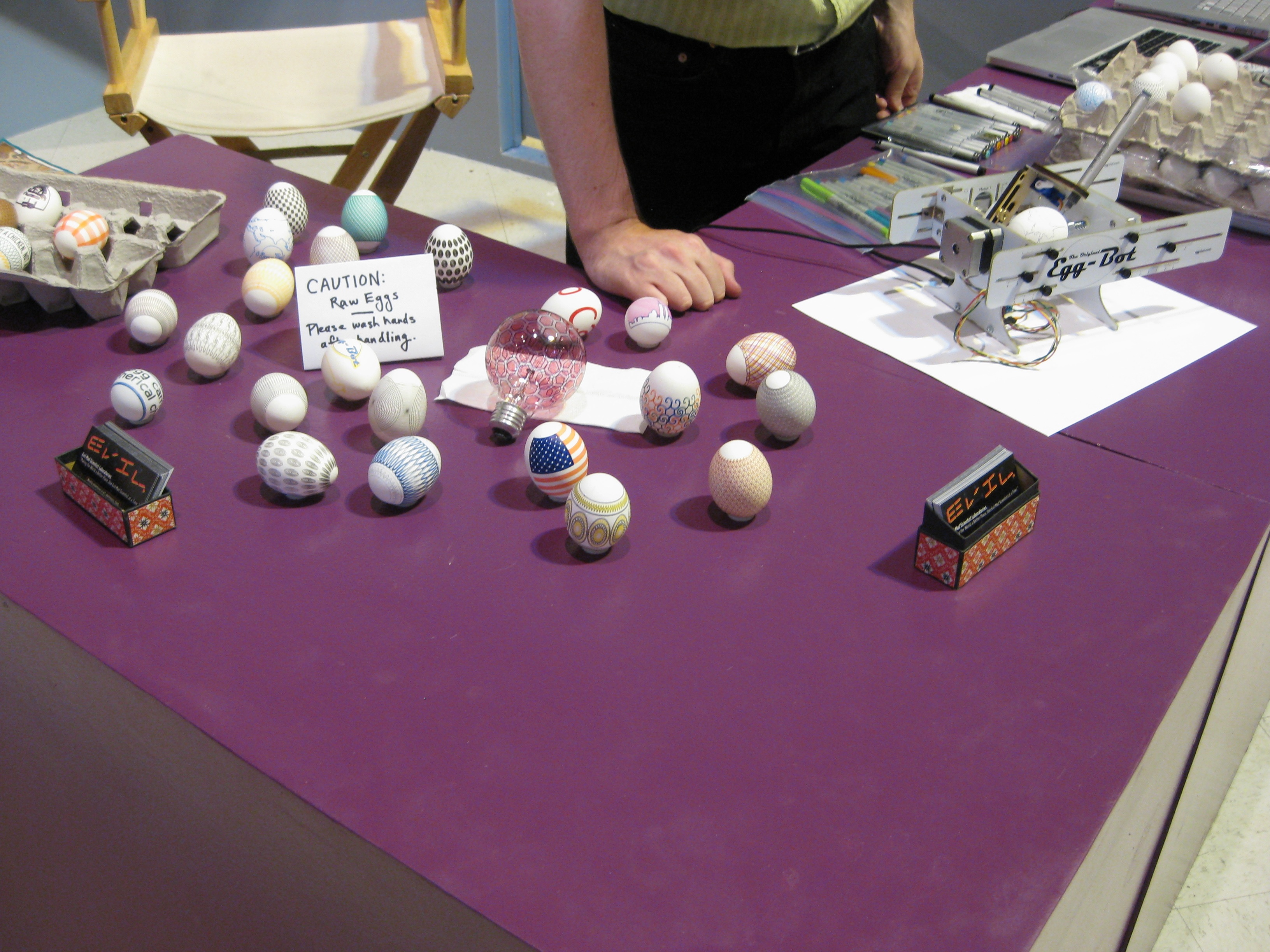 Eggbot @ Cal Expo - 01