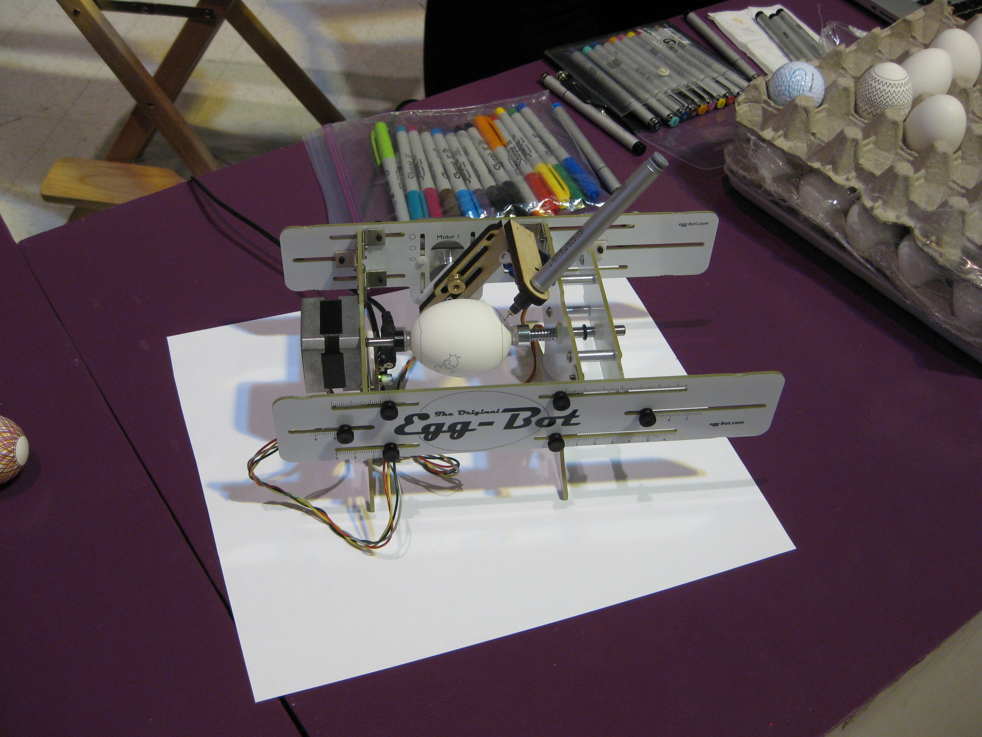 Eggbot @ Cal Expo - 02