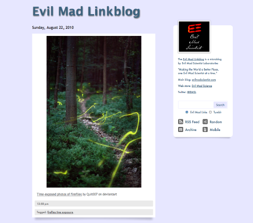 Evil Mad Linkblog
