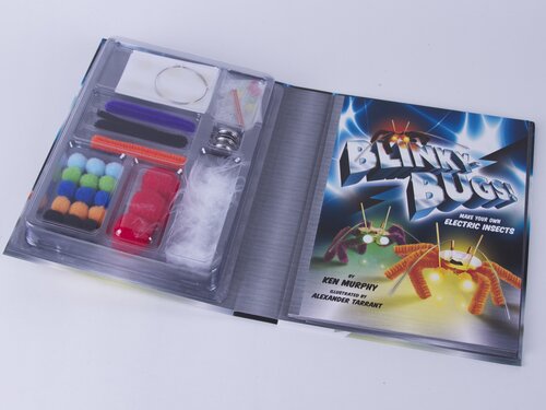 Blinky Bugs Book & Kit