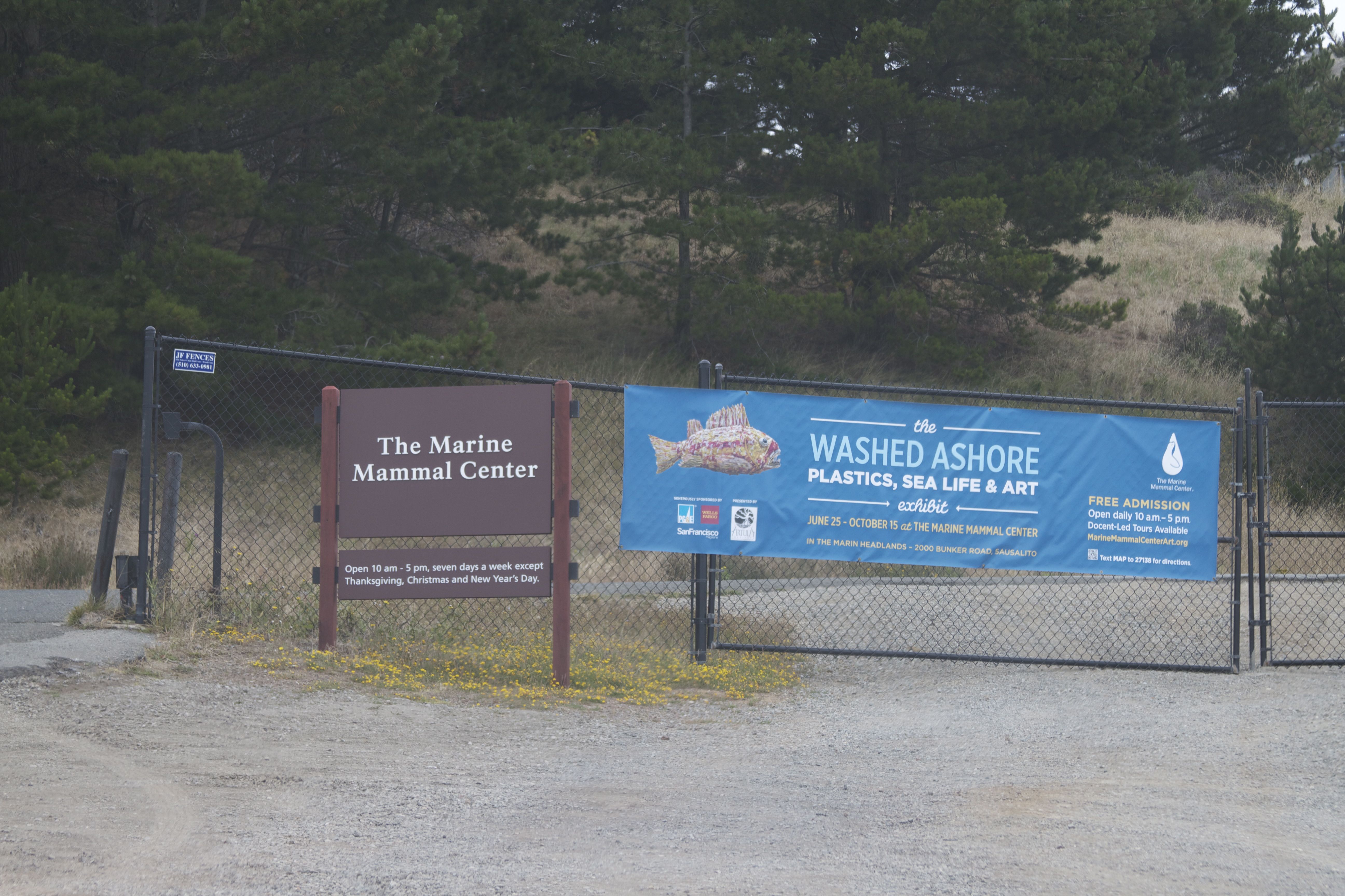 Marine Mammal Center Entrance