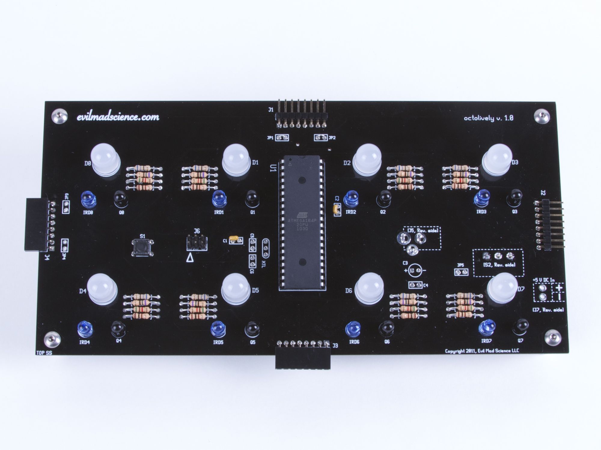 Octolively: single unit, powered down