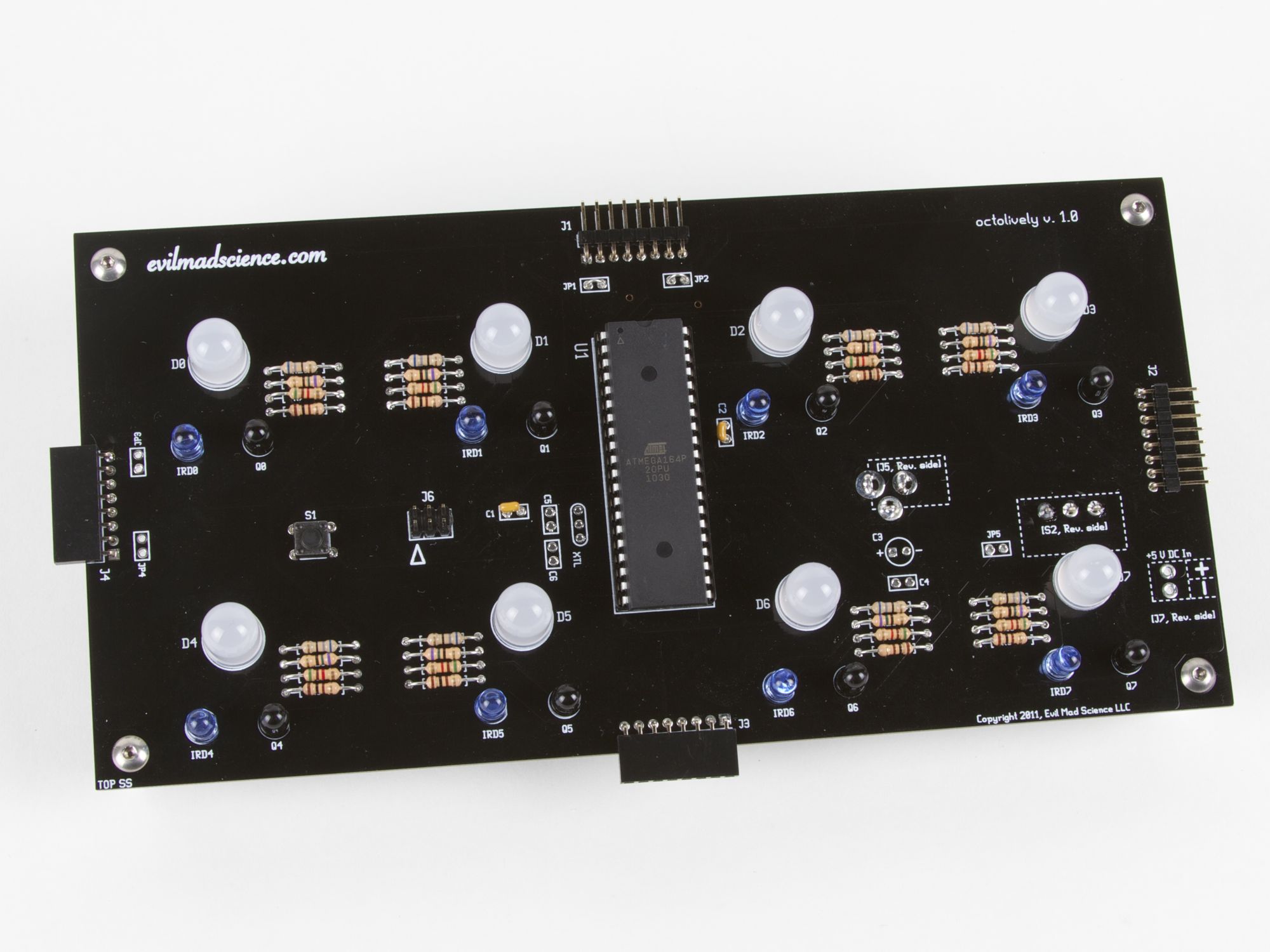 Octolively: single unit, powered down-3
