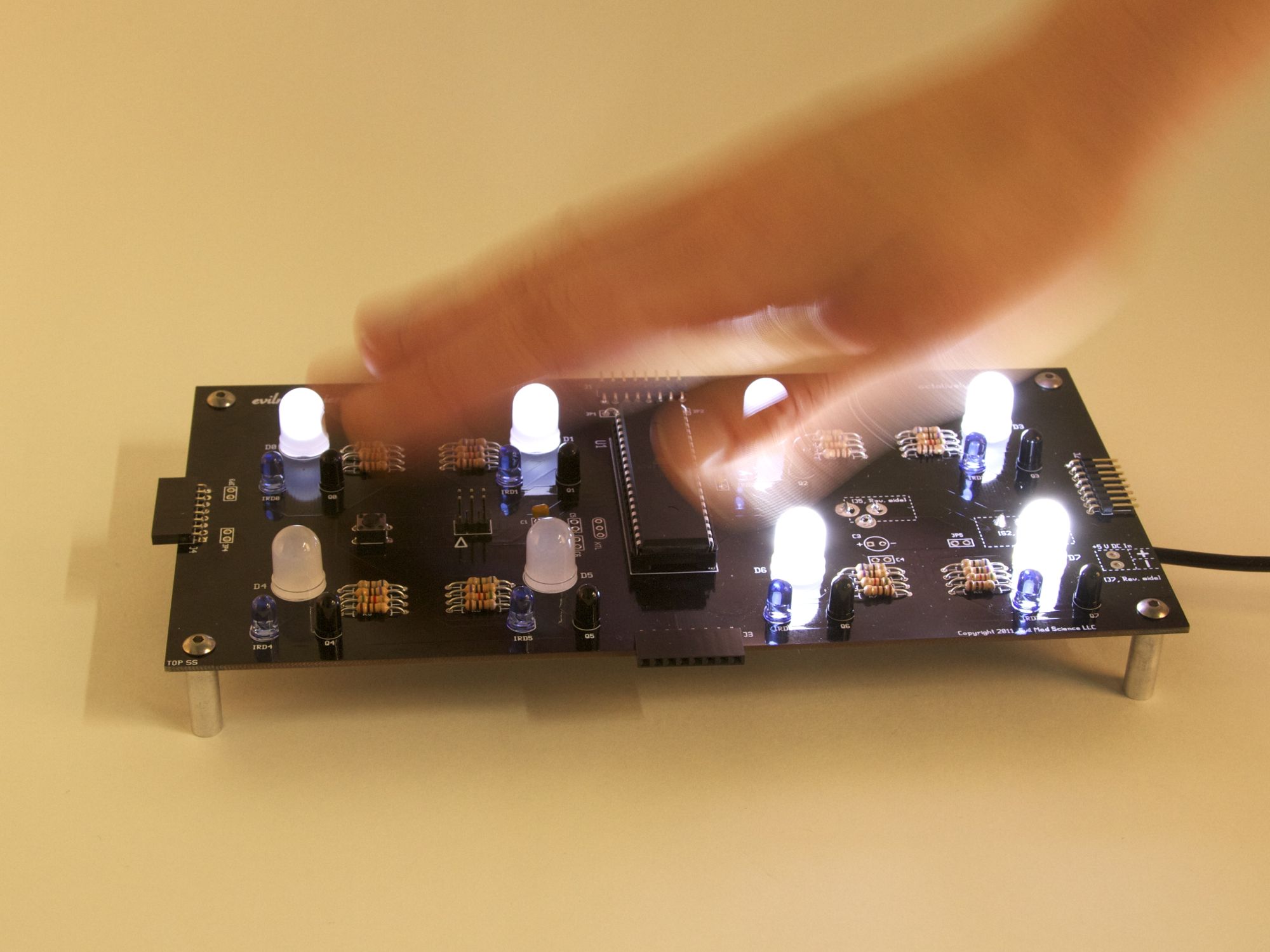 Octolively, with diffused-lens white LEDs-2