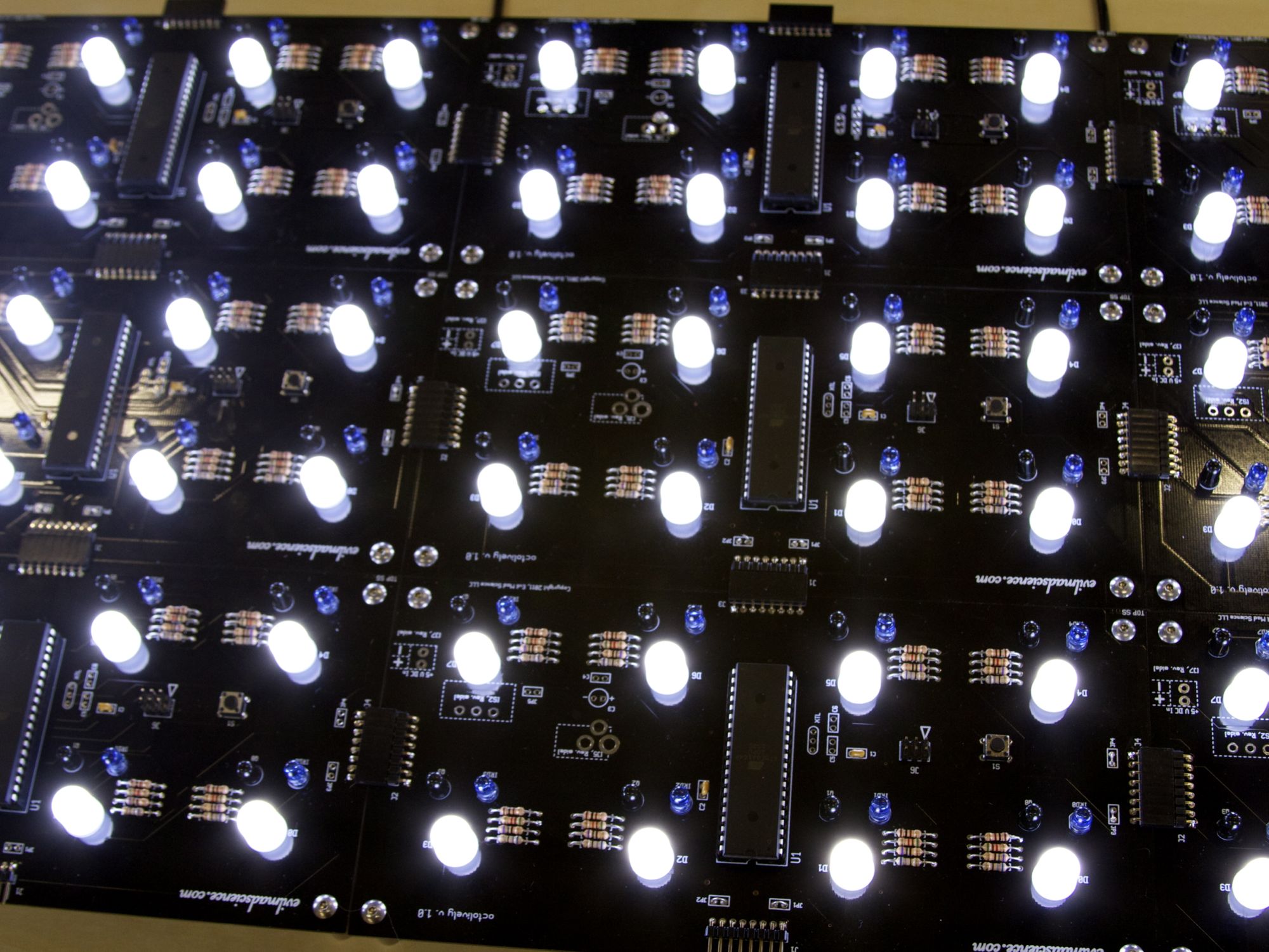 Octolively Array with white LEDs