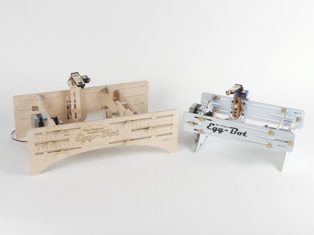 Original Egg-Bot with Ostrich Egg-Bot