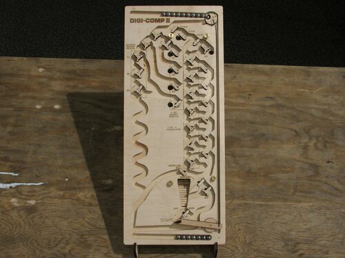 Digi-Comp II (wooden prototype)-- overview